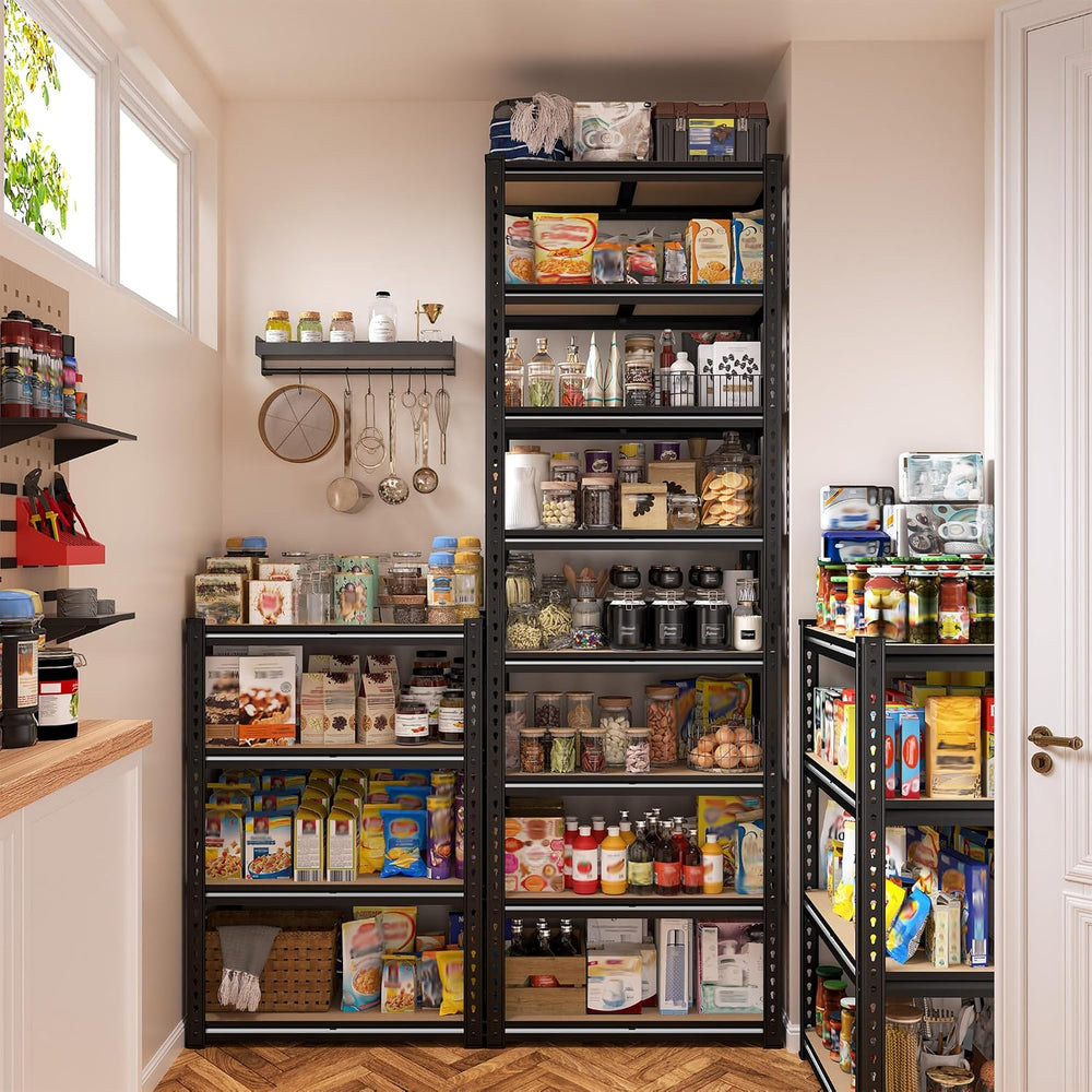 8 Tier Storage Shelves,Shelving Unit Load 352 LBS Per Shelf, Adjustable and D...