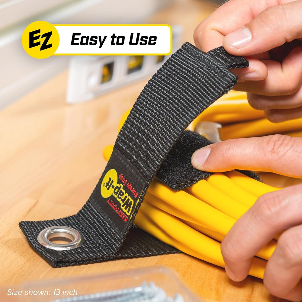 Heavy-Duty Wrap-It Storage Straps (Assorted 12 Pack)