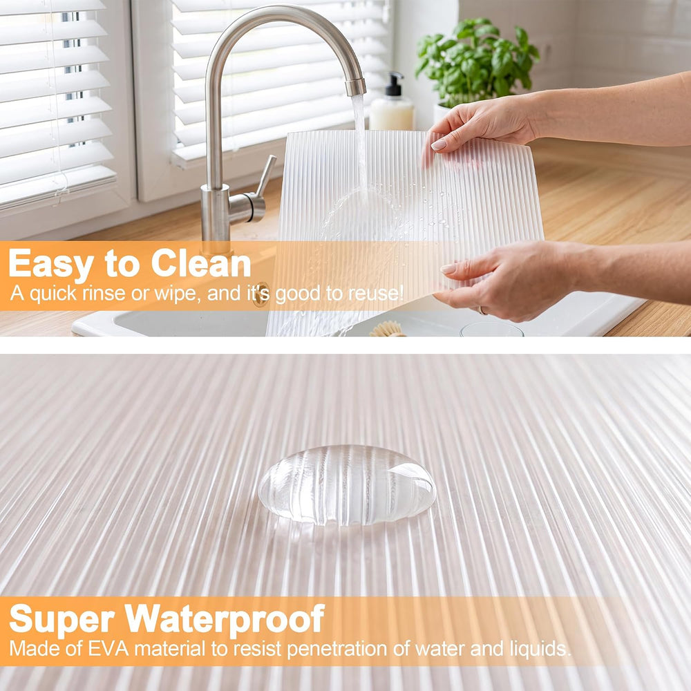 FEXIA Shelf Liner 35IN x 20FT for Kitchen Cabinet Drawer, Fridge Liner