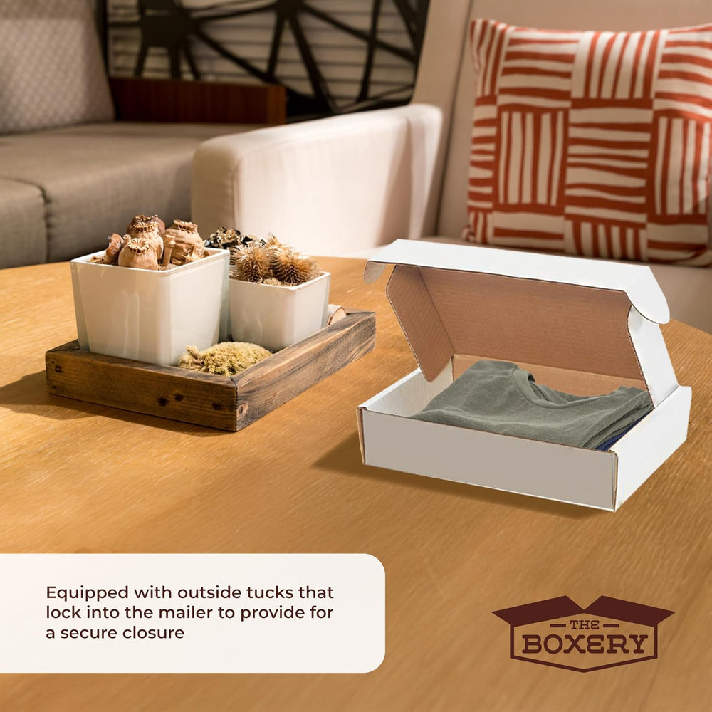 The Boxery 15 1/4 x 11 1/8 x 4 Inch-50-Pack, Kraft/Brown Corrugated Shipping ...