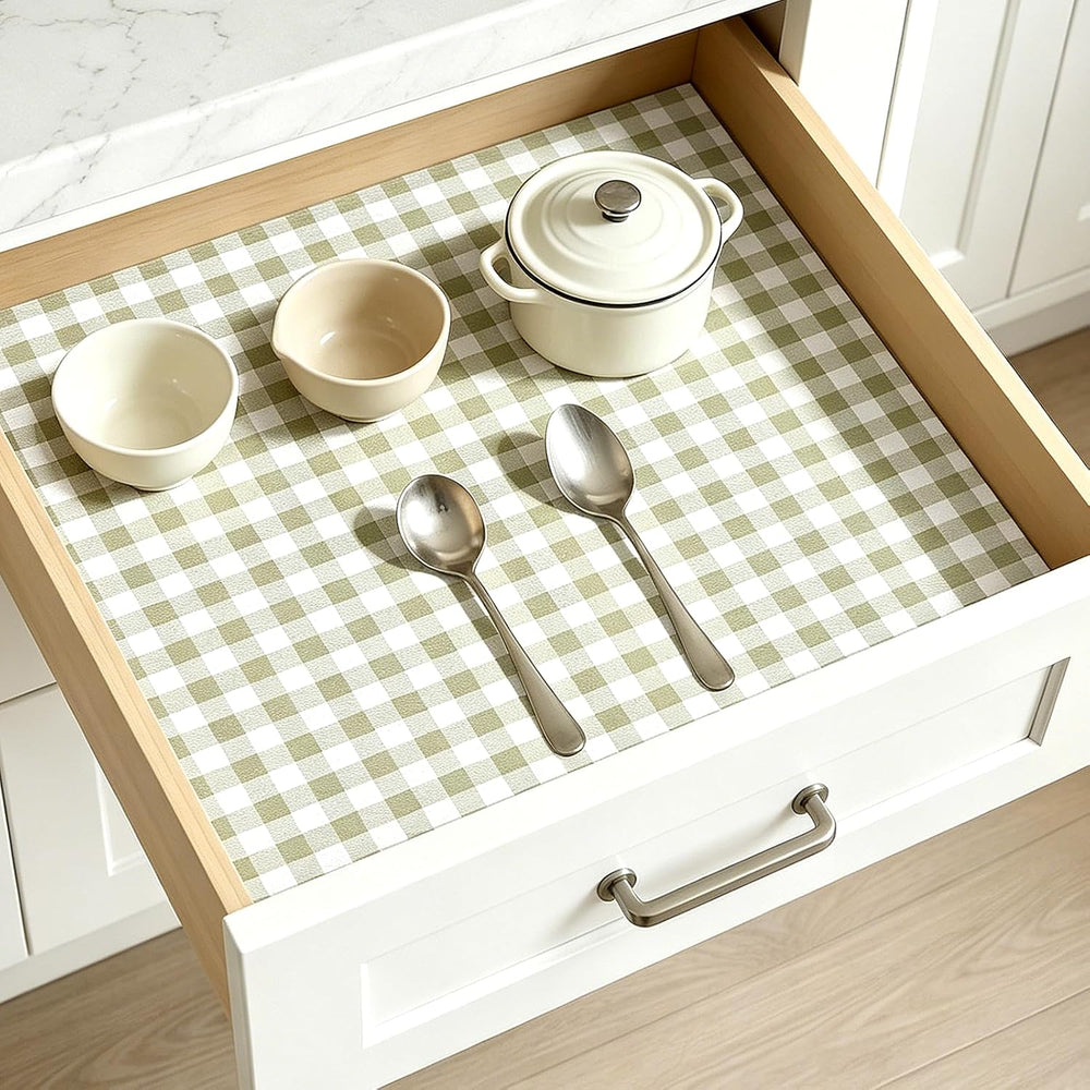 Songrey Non-Adhesive Shelf Liner & Cabinet Liner, 23.6" x 240"