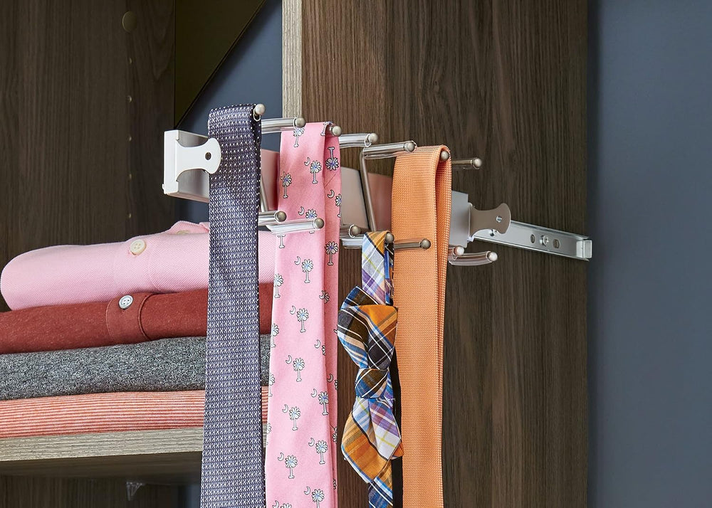 ClosetMaid SuiteSymphony Tie, Belt or Jewelry Rack, Sliding Slide Out Closet ...