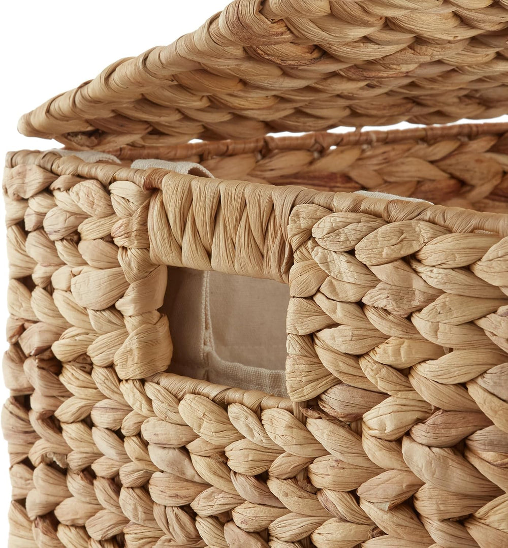 Casafield Large Laundry Hamper with Lid and Removable Liner Bag - Natural, Wo...