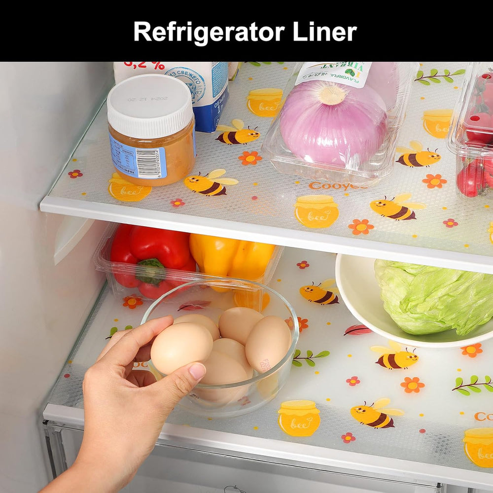 Cooyes Shelf Liner Non-Adhesive Cabinet Drawer Liner for Kitchen 20"x360...