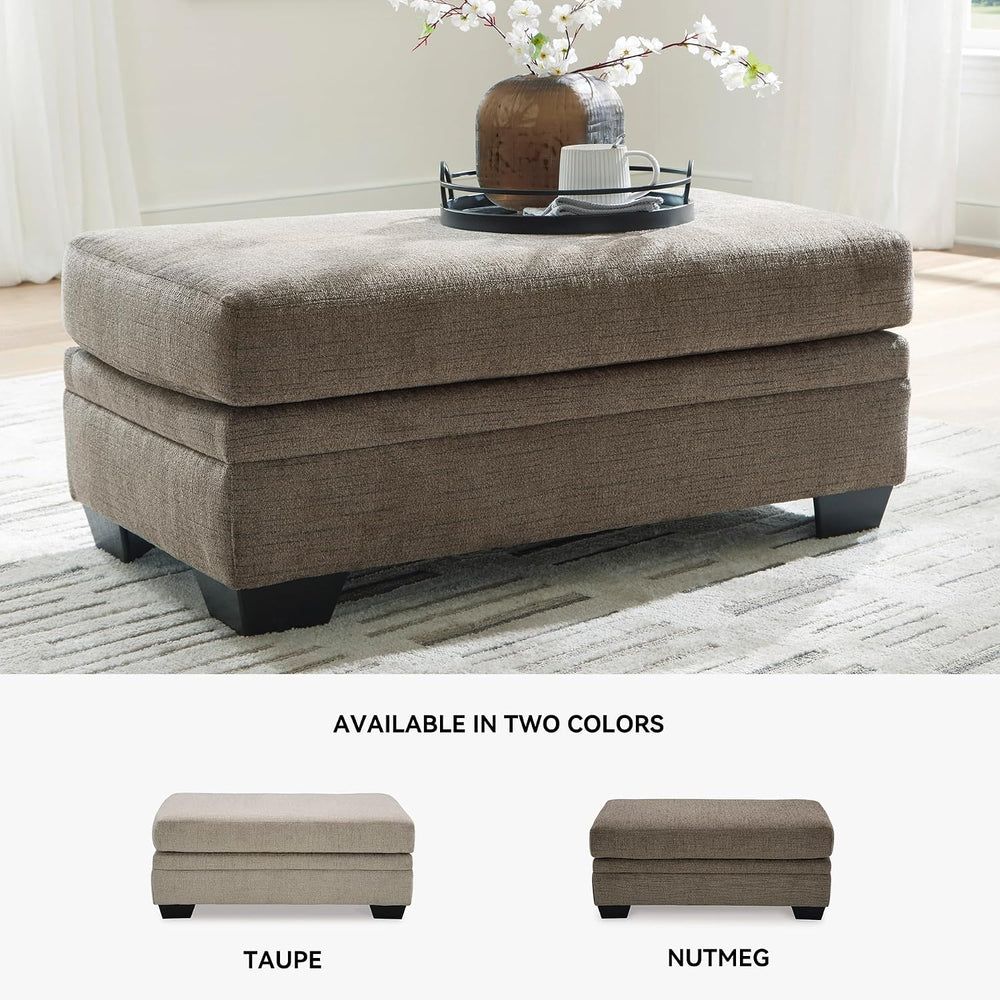 Signature Design by Ashley Stonemeade Upholstered Ottoman, Oversized Contempo...