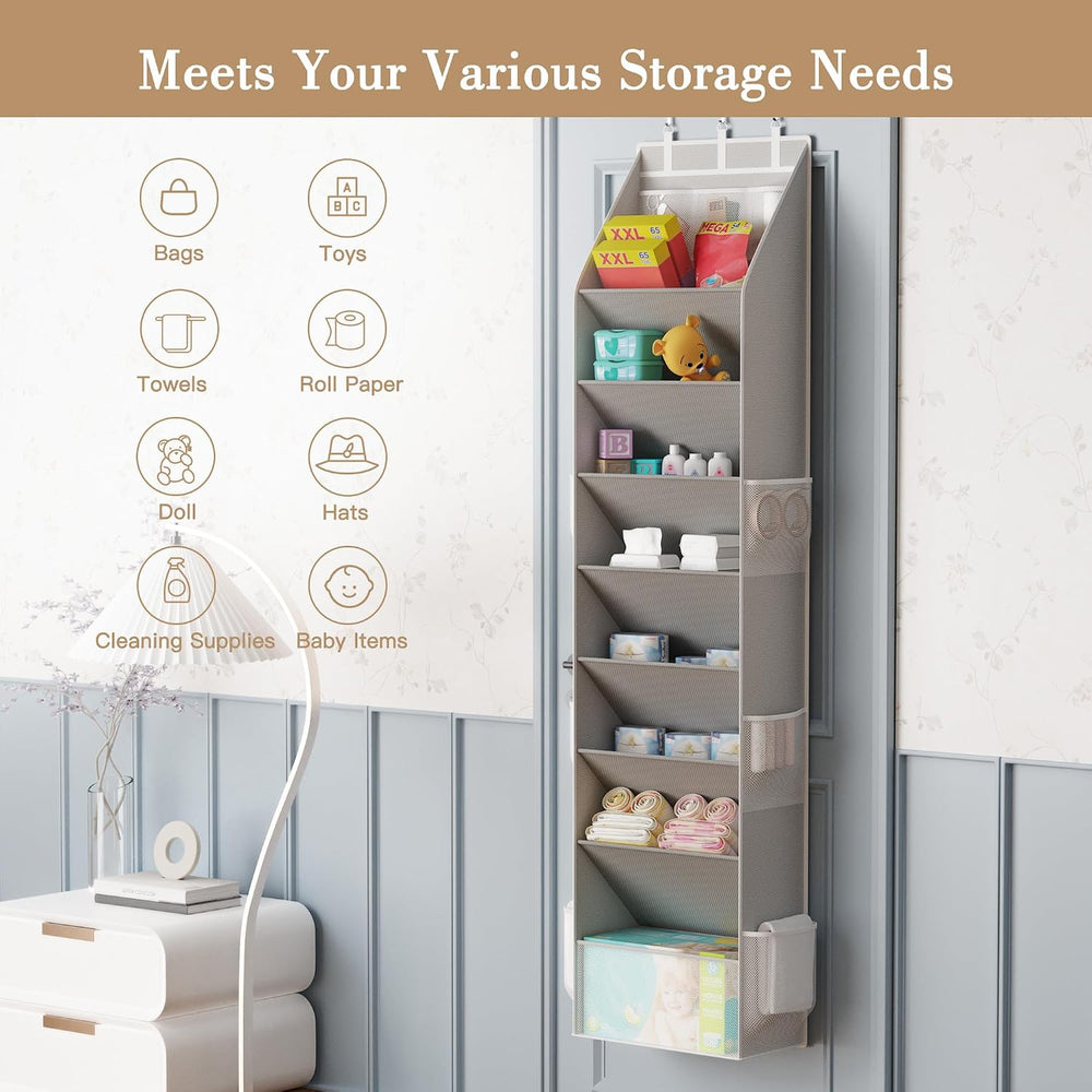 Criusia Shoe Storage, Over the Door Shoe Organizer, Hanging Closet Shoe Stora...