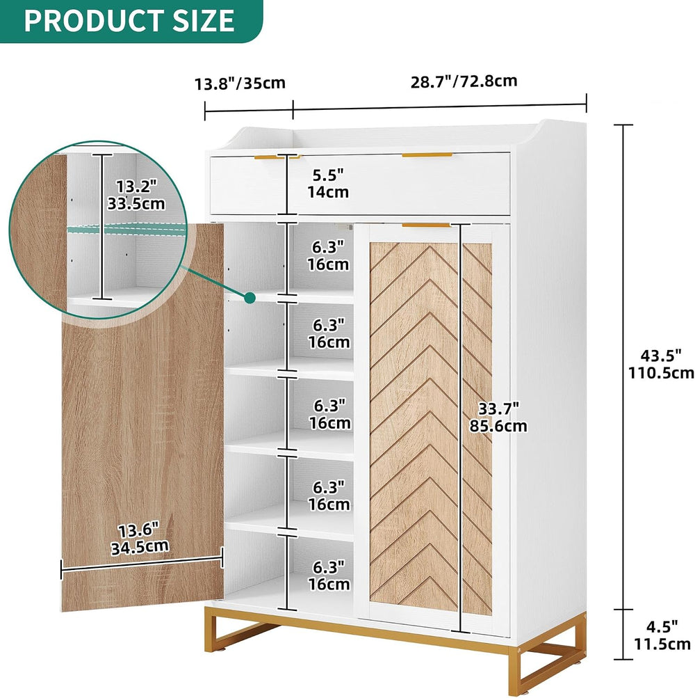 YITAHOME Shoe Cabinet Storage for Entryway