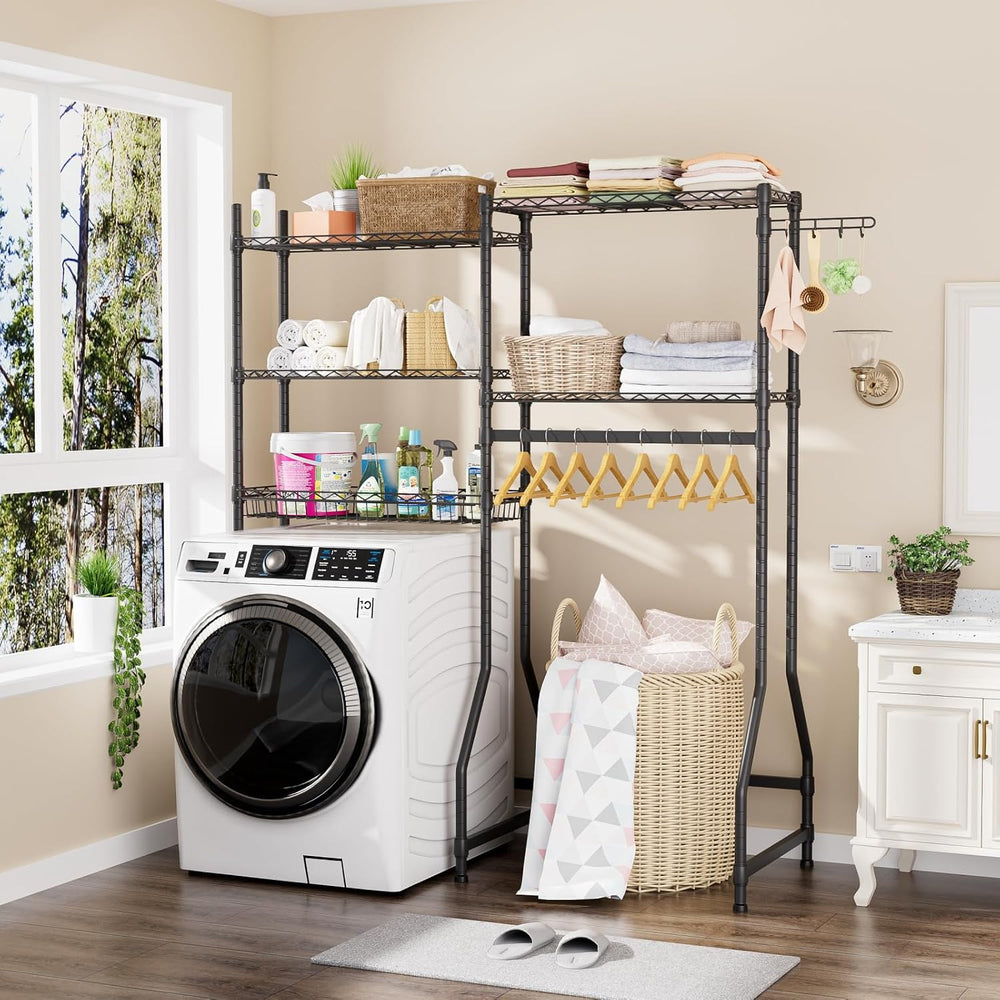 Golpart Laundry Organizer Shelves Over the Washer and Dryer Storage Shelf