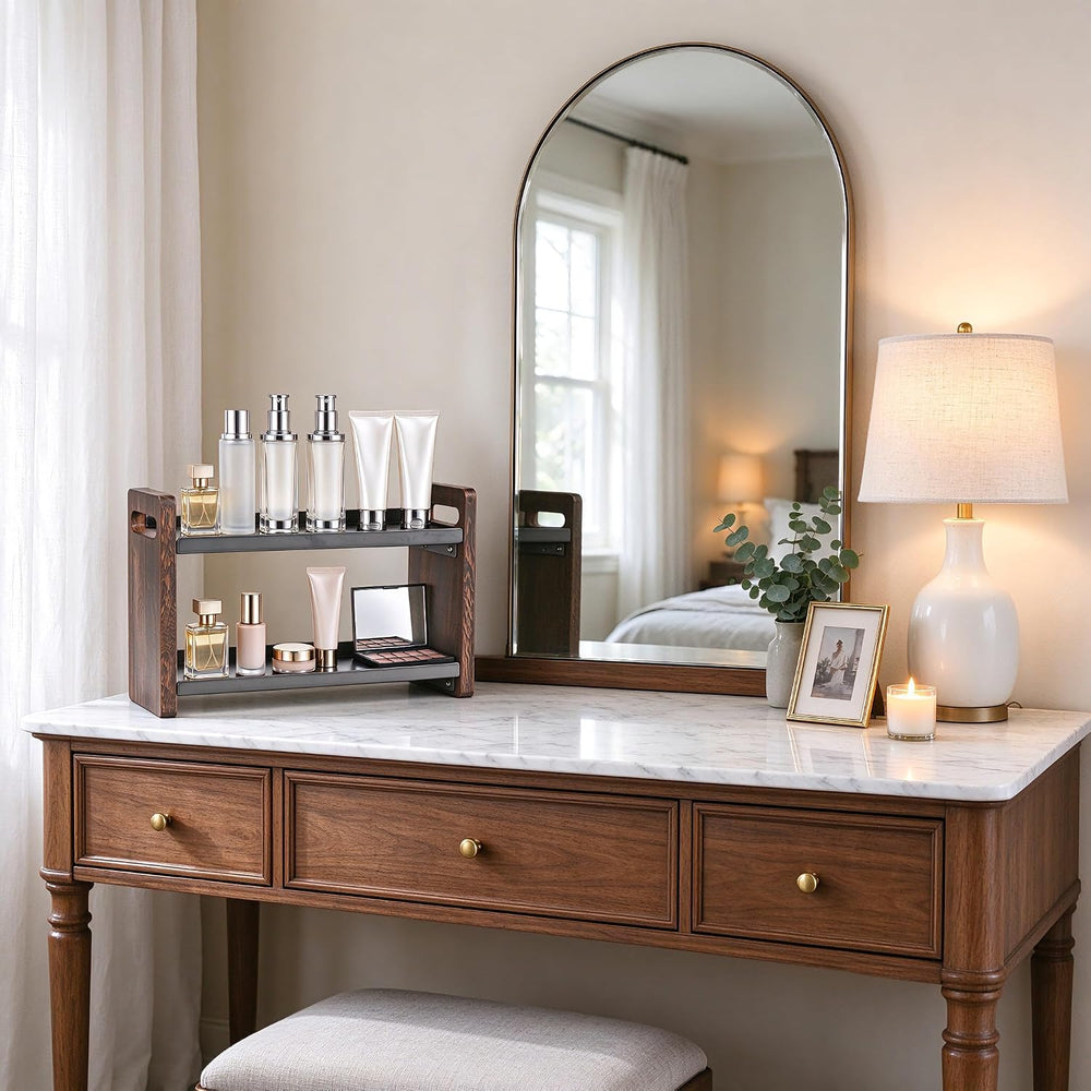 2-Tier Bathroom Counter Organizer, Bathroom Organizer, Cologne Stand