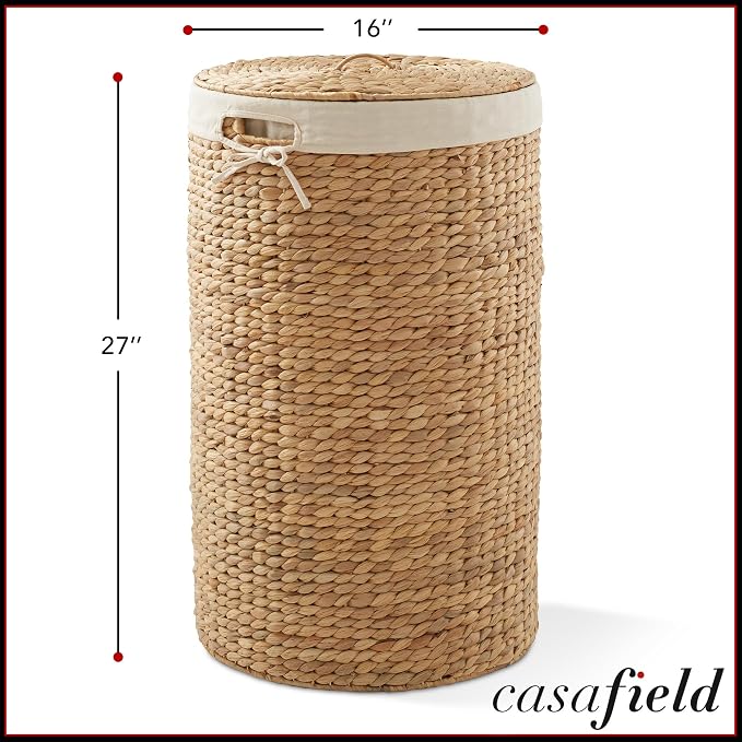 Casafield Round Laundry Hamper