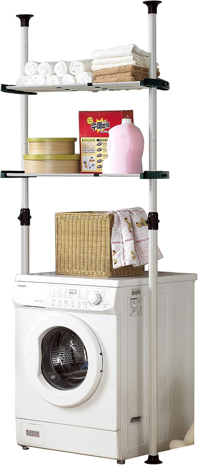 PRINCE HANGER | Double Adjustable Laundry Shelf | Clothing Rack, Made in Korea, PHUS-0043