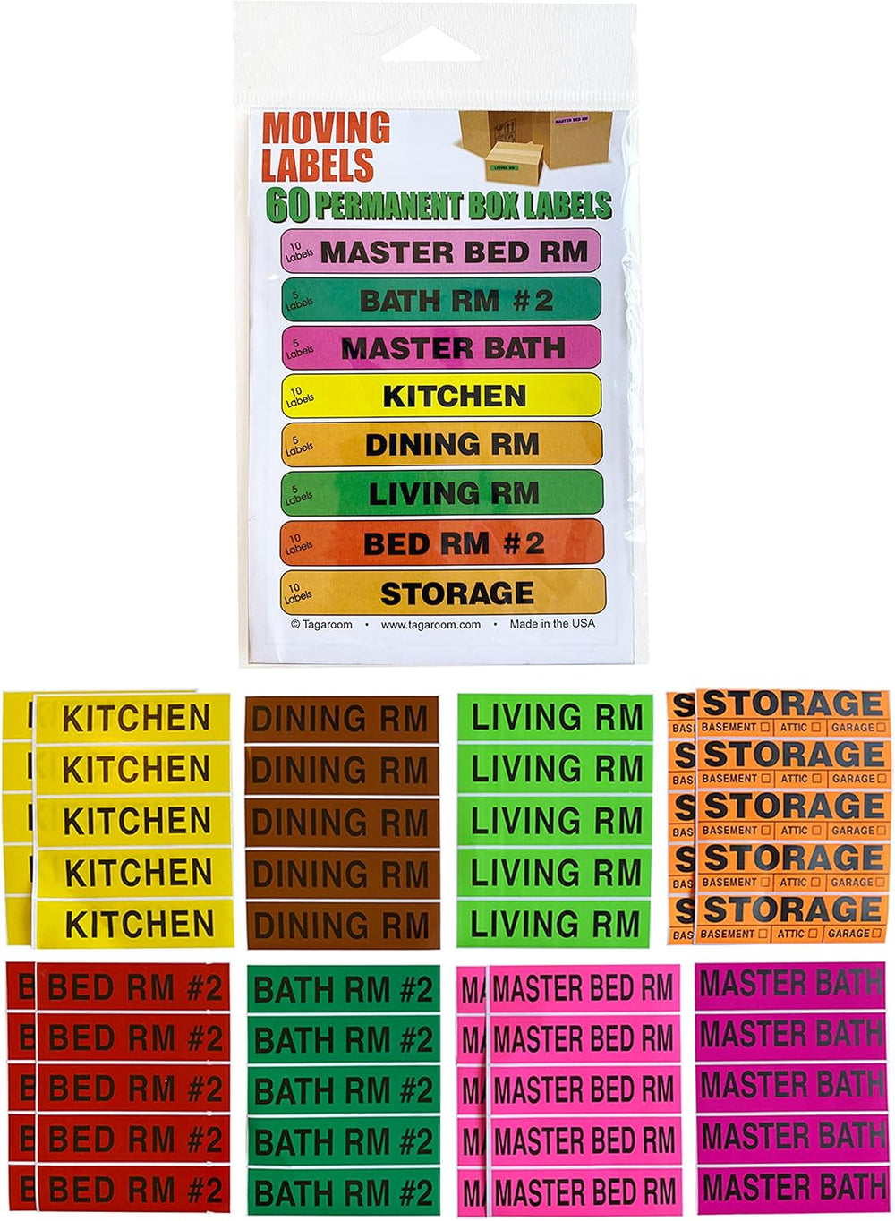 Extra Large Corrugated Moving Boxes, 23"x23"x16", 5 Pack, 60 M...