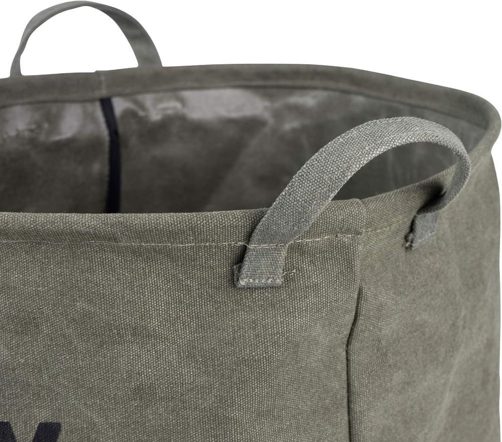 Danya B. LY952 Decorative Collapsible Portable Fabric Laundry Basket - Foldab...