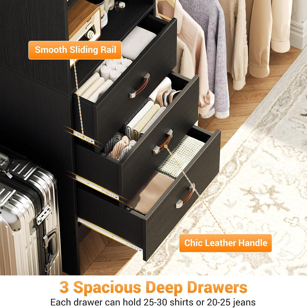 96 Inches Closet Organizer System, 8FT Customizable Walk In Closet Organizer ...