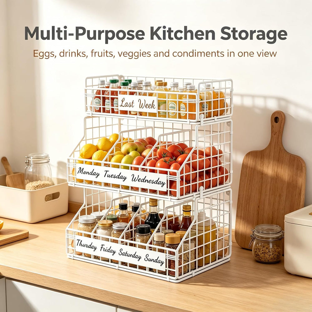 Egg Holder Countertop, Large 3T Chicken Egg Basket for Gathering Fresh Eggs