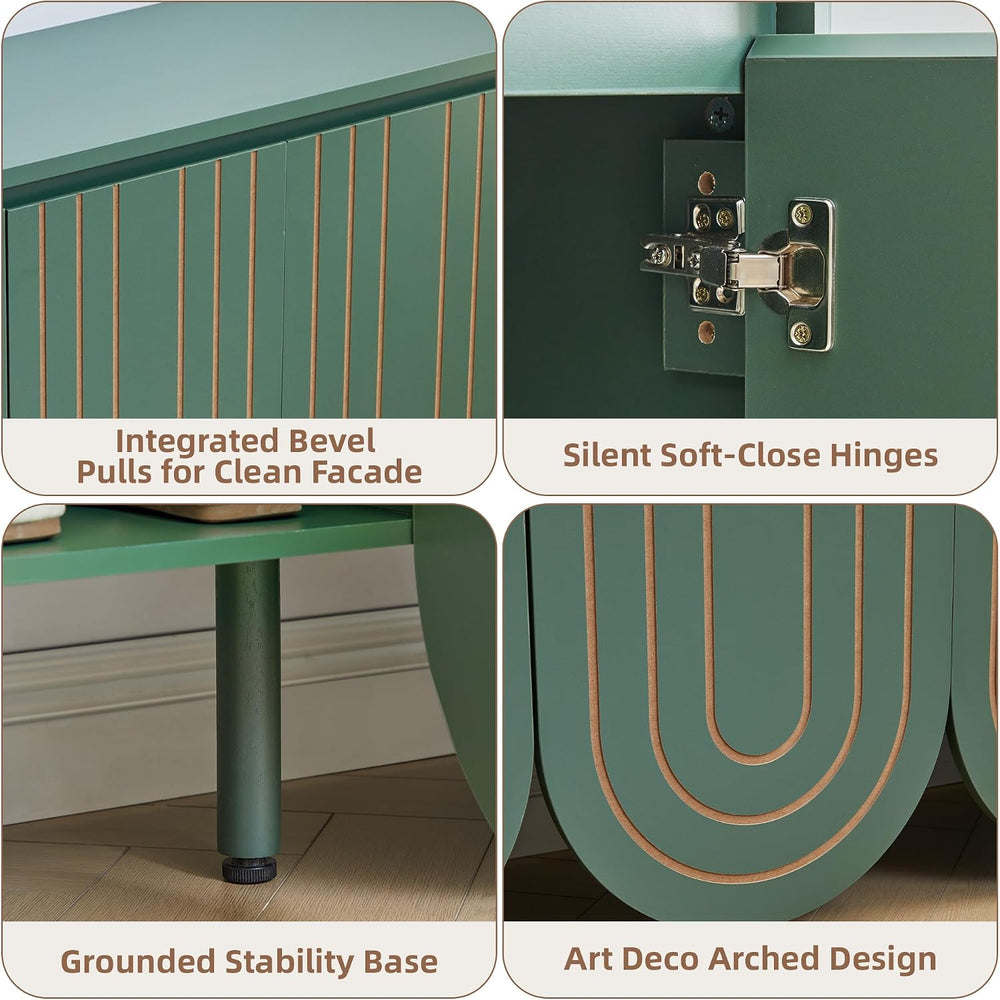 47" Large Shoe Cabinet for Entryway, Shoe Storage Cabinet with Adjustabl...