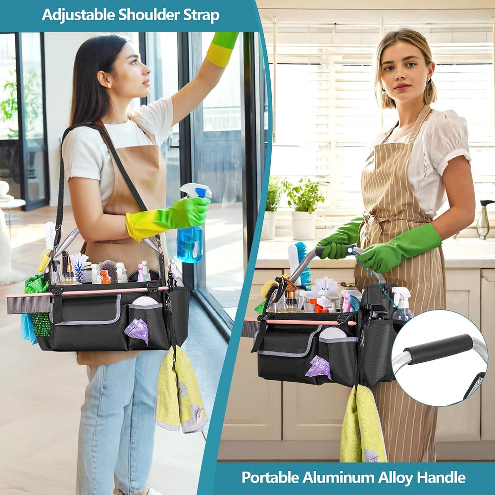 HODRANT Wearable Cleaning Caddy Organizer with Divider & Support Pad