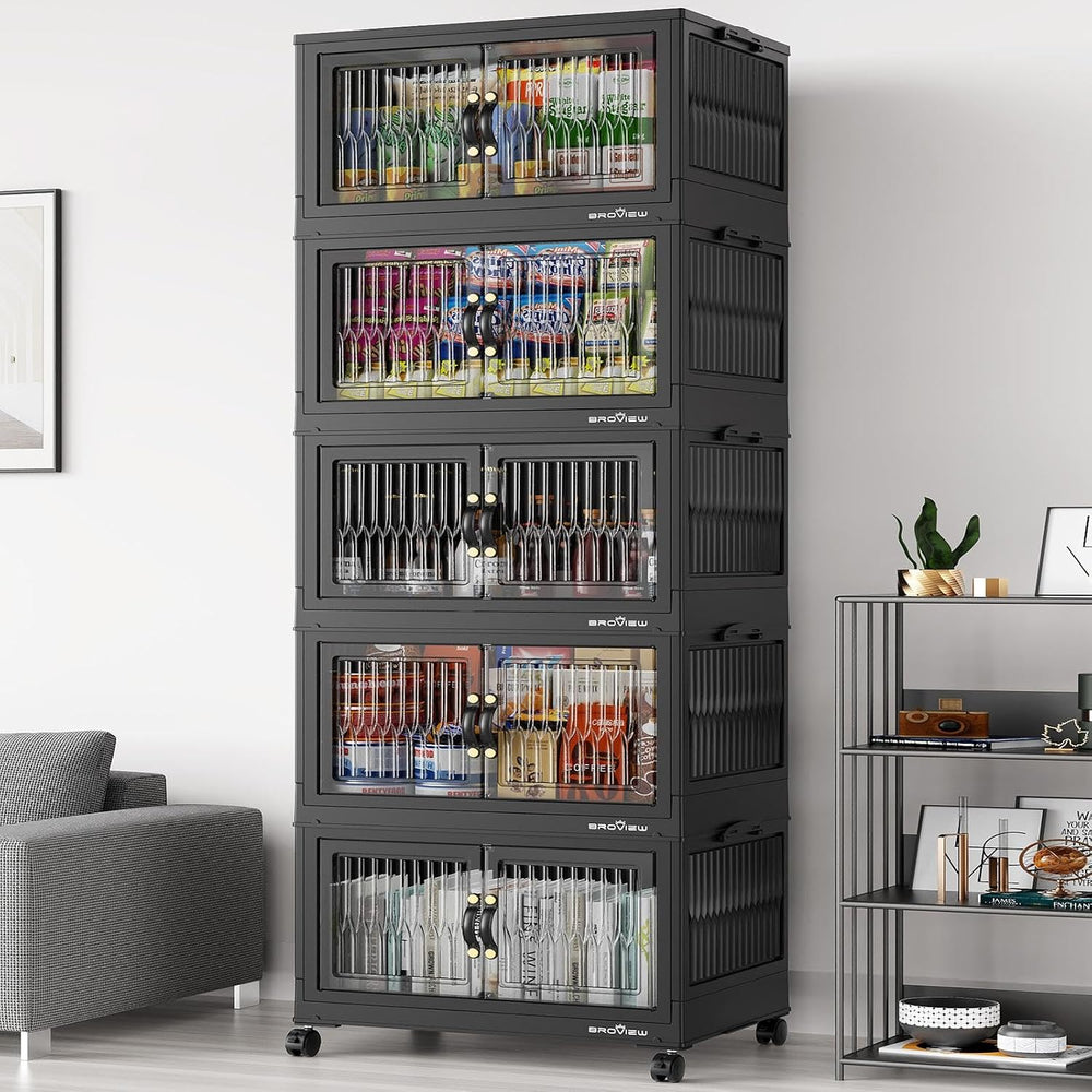 BROVIEW 400Qt Stackable Storage Bins