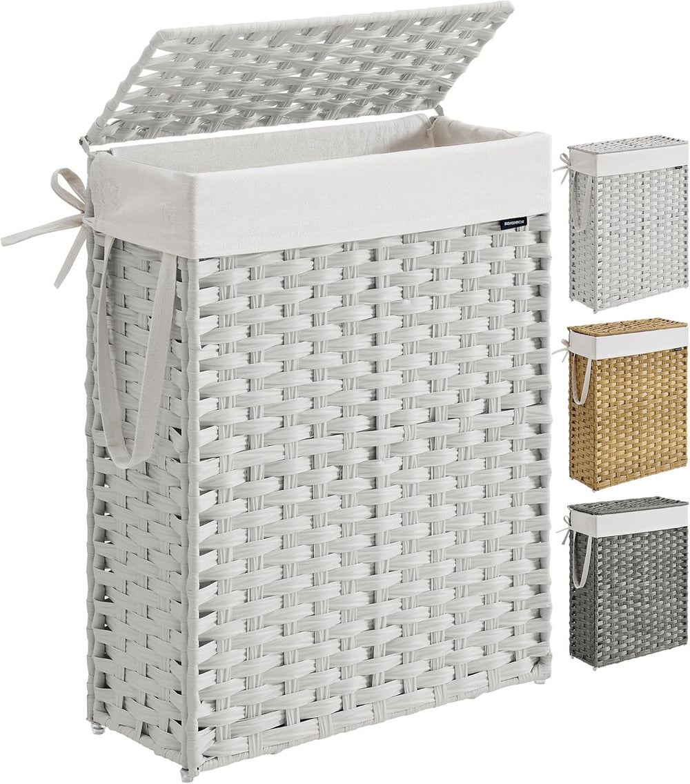 SONGMICS Slim Laundry Hamper