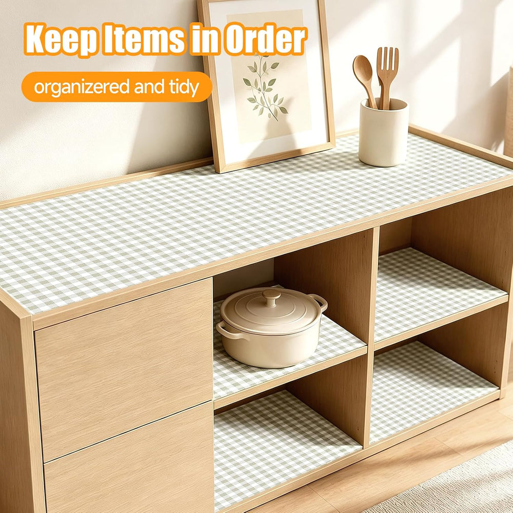 Songrey Non-Adhesive Shelf Liner & Cabinet Liner, 23.6" x 240"