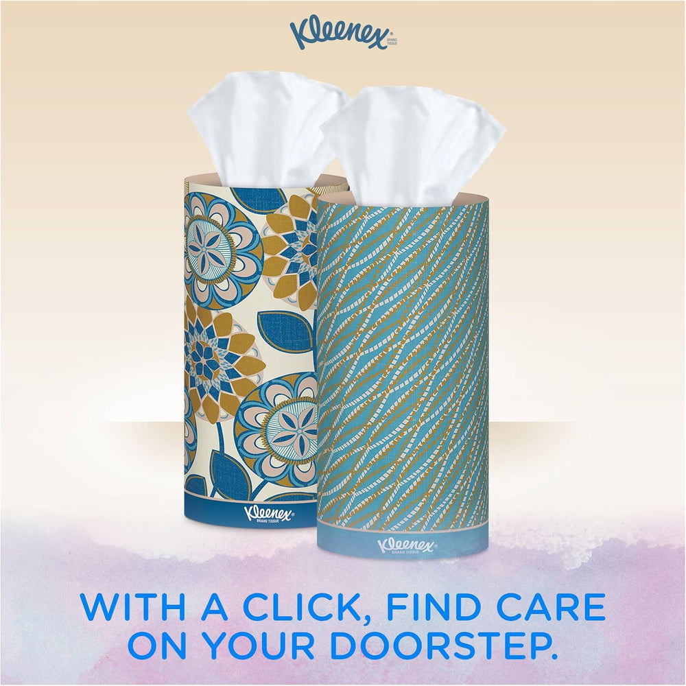 Kleenex Perfect Fit Facial Tissues, 50 Count (pack Of 12)