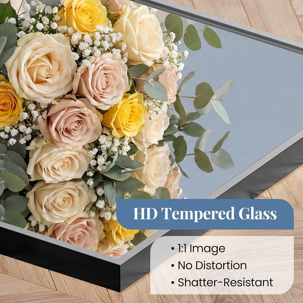 DUMOS 30"x36" Rectangle Wall Mirror, Bathroom Mirrors for Over Sink...