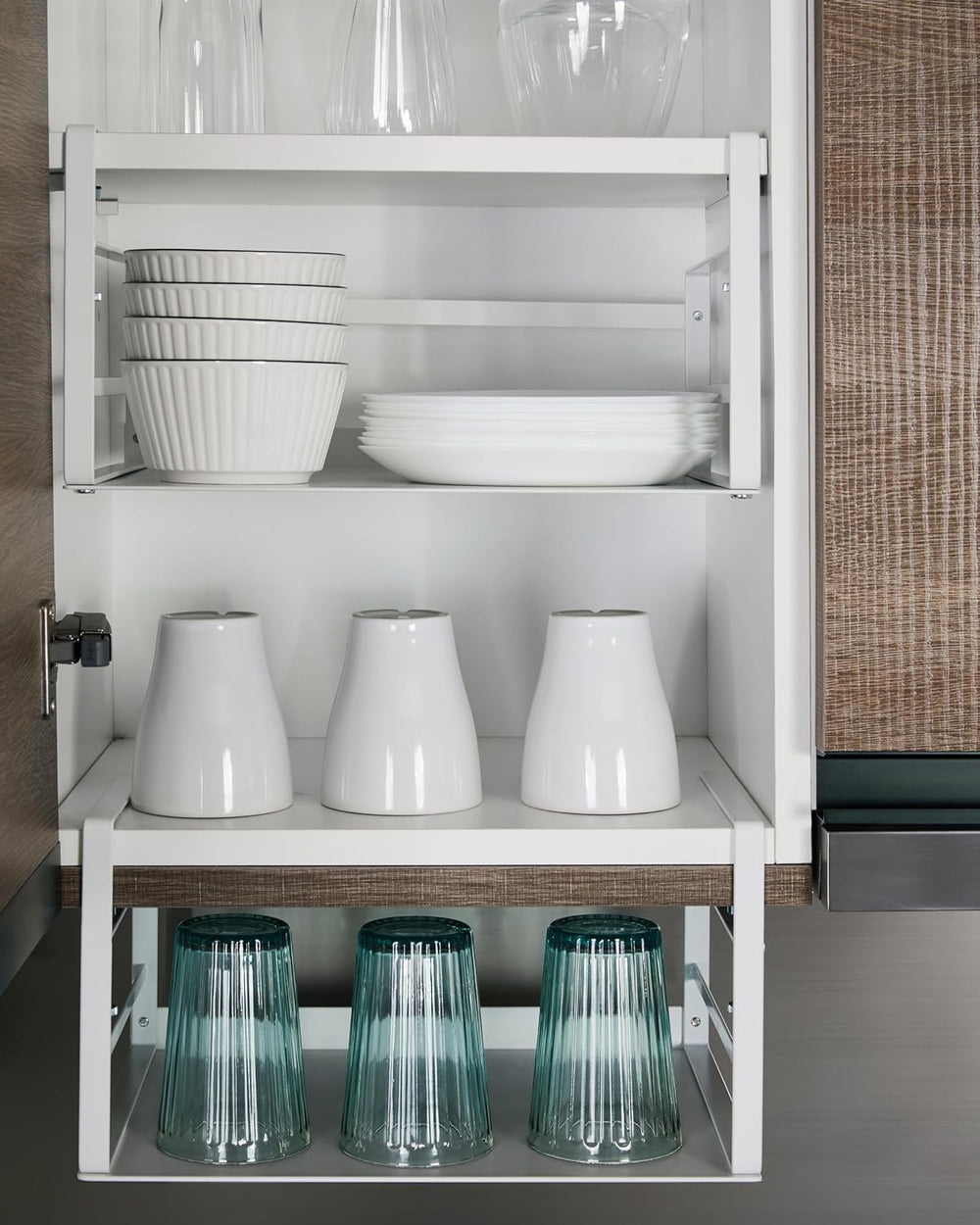 Nxconsu Under Shelf Basket, 2 Pack Under Shelf Storage Organizer, 16.1"
