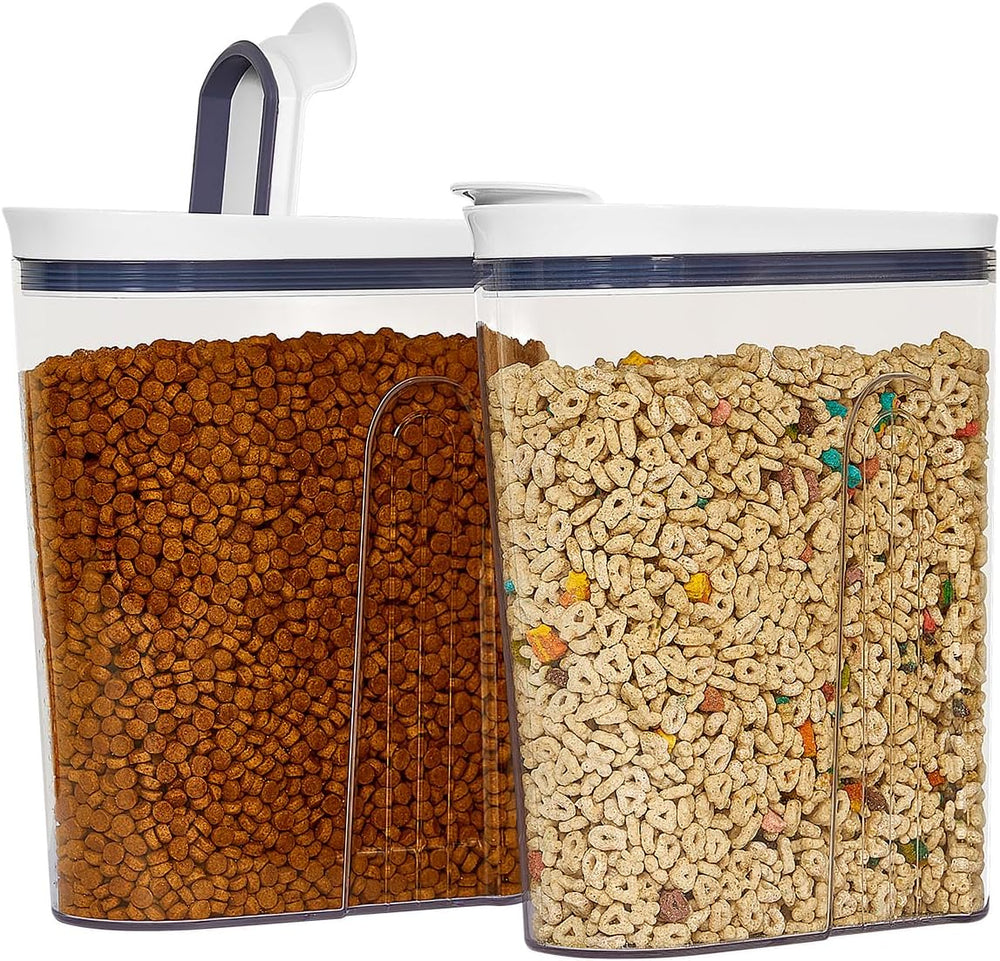 Felli Cereal Container Storage Airtight Holds 32 oz Family Size Breakfast Box...