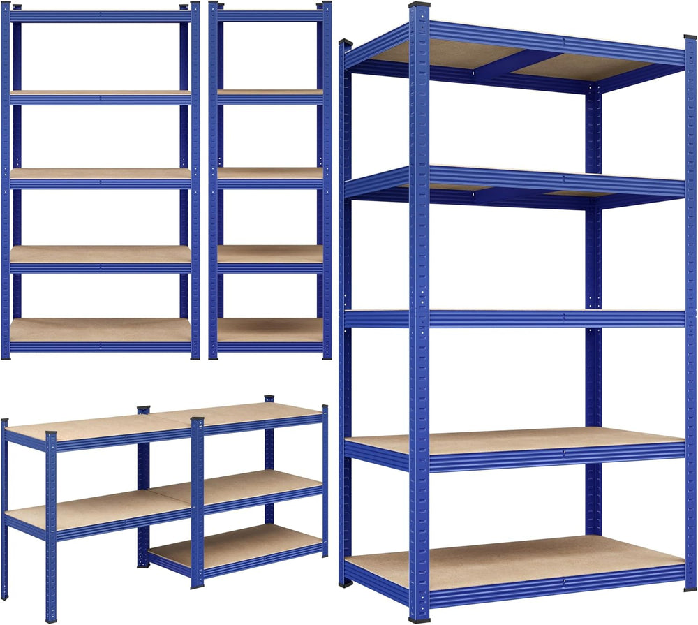 Yaheetech 5-Tier Heavy Duty Storage Shelves 35.5" W x 16" D x 71&qu...