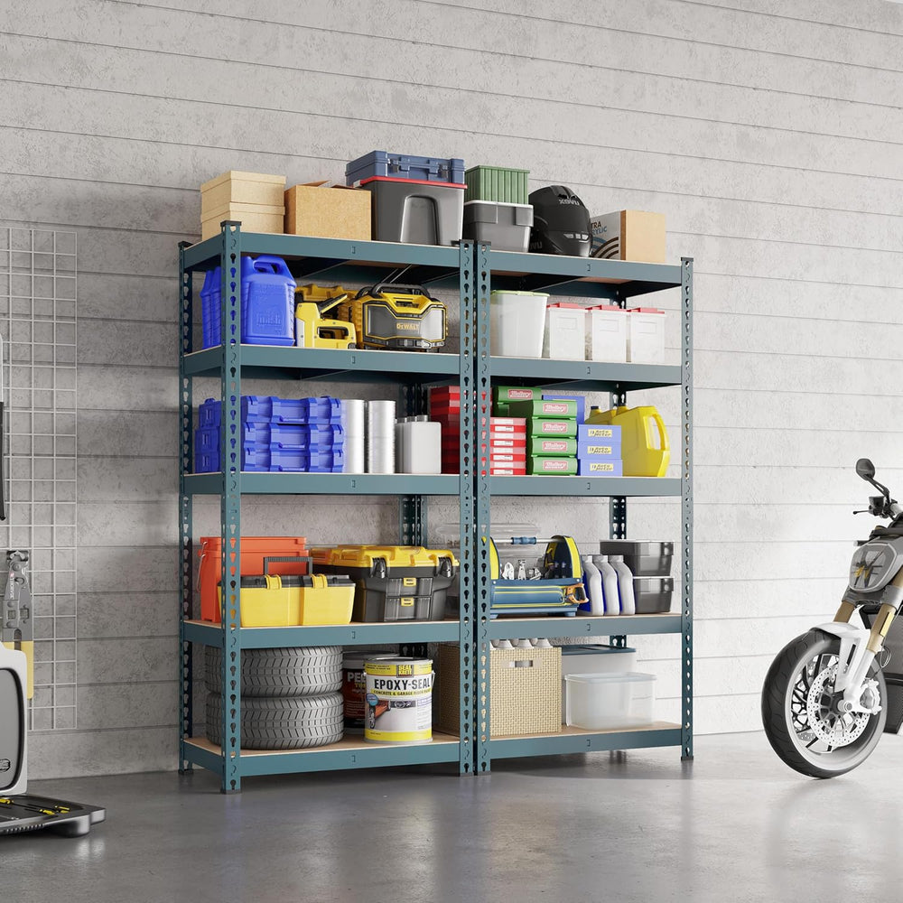 Yaheetech 5-Tier Heavy Duty Storage Shelves 28"W x 12"D x 60"H...