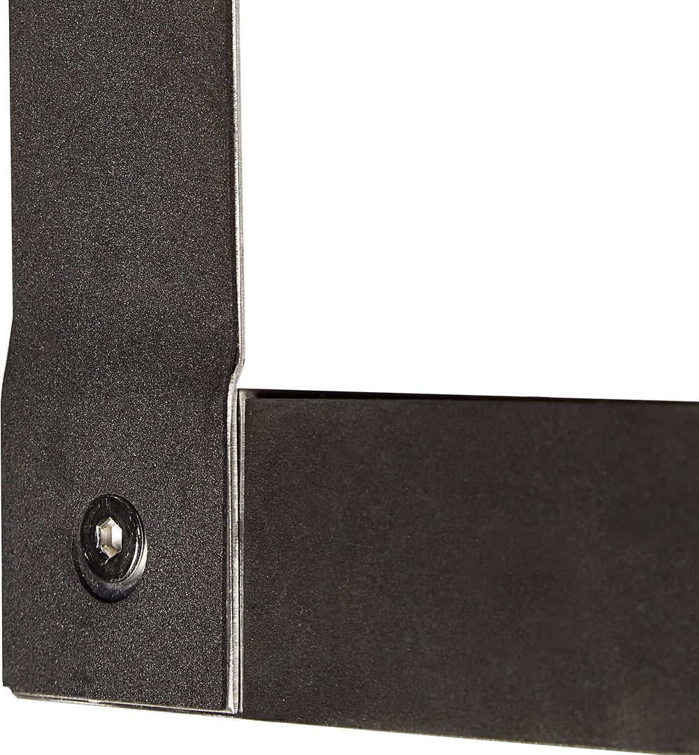 Relaxdays Stainless Steel Coat, 6, Blunt 4 cm, Door Hook Rail for Hanging, Si...