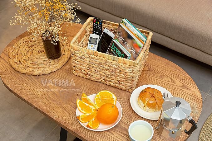 Large Wicker Basket Rectangular