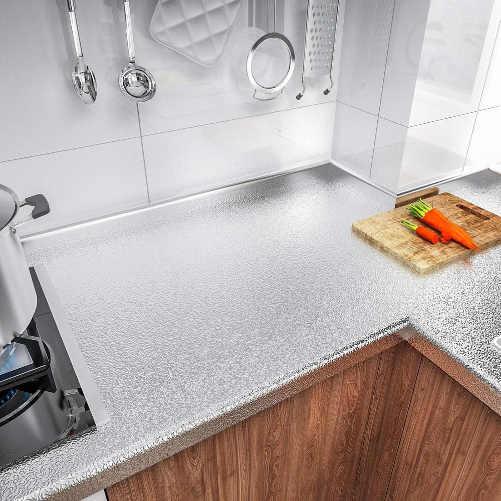 VEELIKE 15.7''x708'' Kitchen Oil-Proof Waterproof Backsplash ...