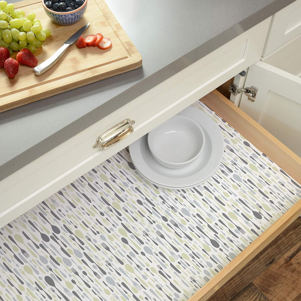 Con-Tact Brand Grip Prints Shelf Liner, Durable and Non-Adhesive Liners, Non-...