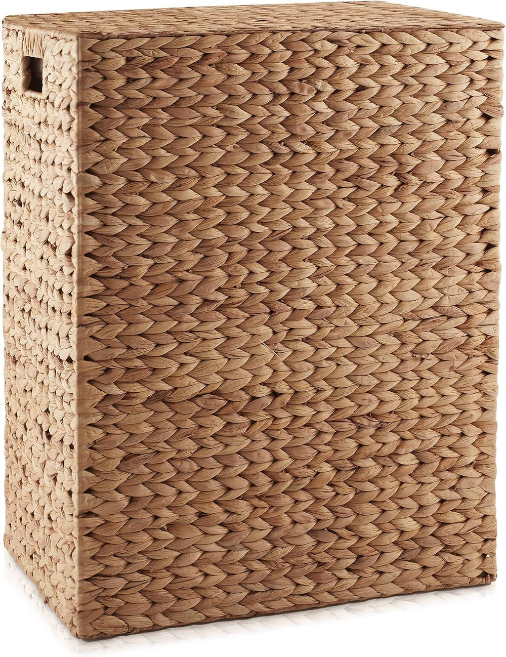 Casafield Large Laundry Hamper with Lid and Removable Liner Bag - Cinnamon, W...