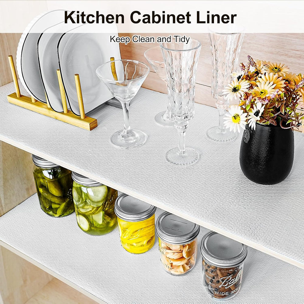 Drawer and Shelf Liner for Kitchen Cabinet Non-Adhesive 24in x 20FT