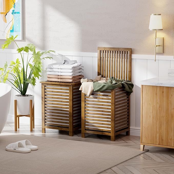 SMIBUY Double Laundry Hamper
