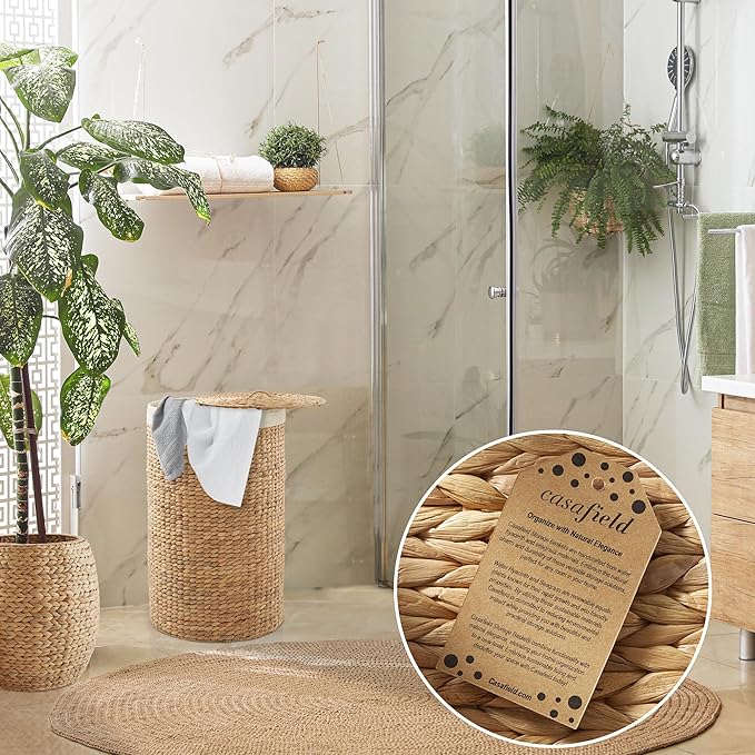 Casafield Round Laundry Hamper
