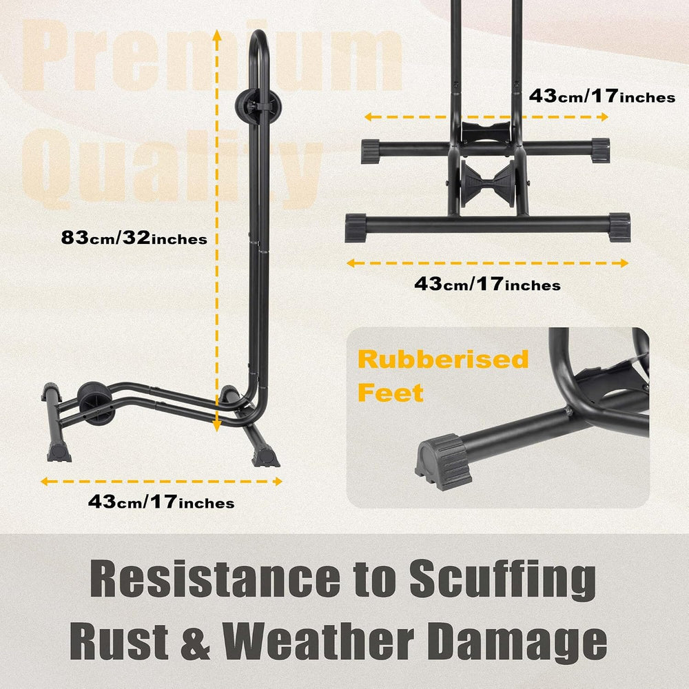 BikeHand Bike Floor Stand Parking Rack Stand - for 24"-29" Mountain...