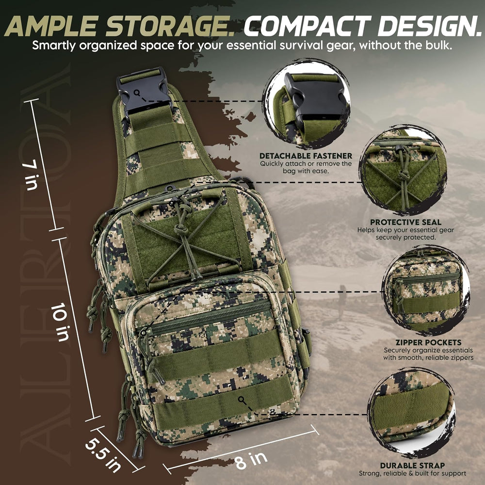 Survival Kit Emergency Supplies 298 Pcs - First Aid, Tactical Shovel, Compass...