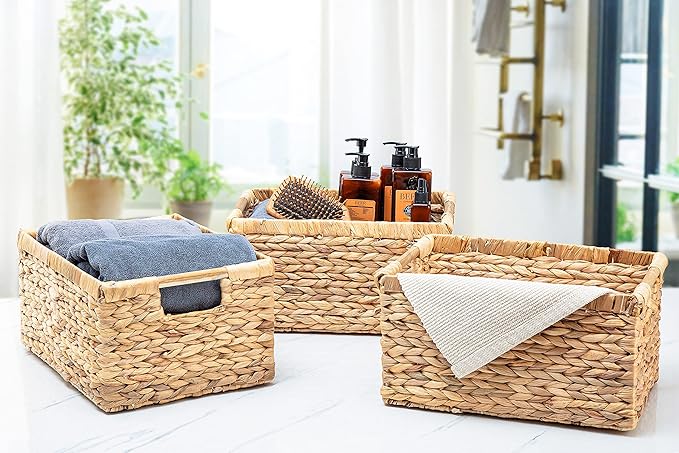 Large Wicker Basket Rectangular