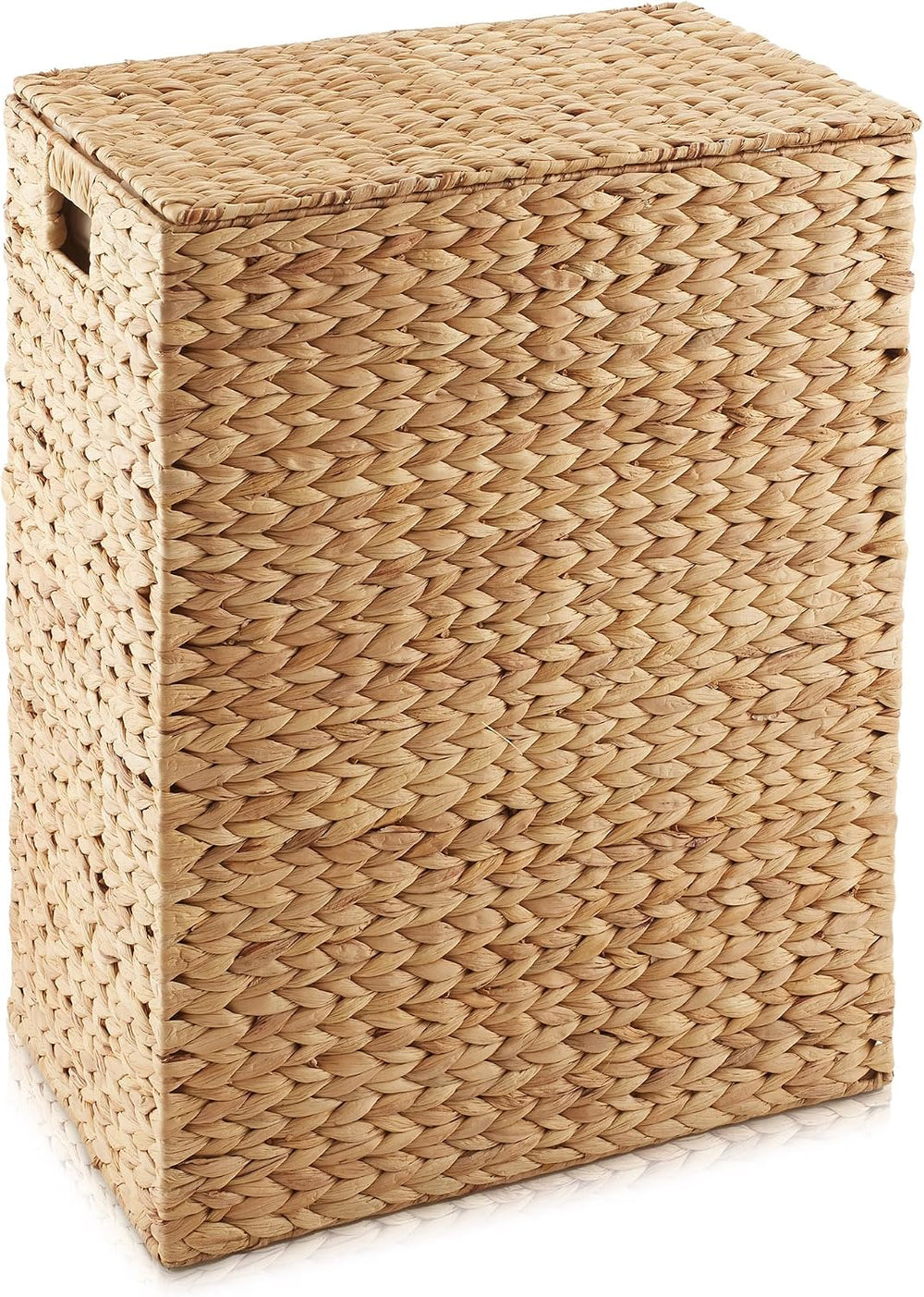 Casafield Large Laundry Hamper with Lid and Removable Liner Bag - Natural, Wo...
