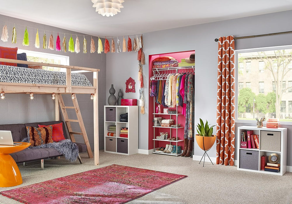 ClosetMaid® Maximizer™ Closet Accessory, Add Adjustable Storage Space, 4 Shel...