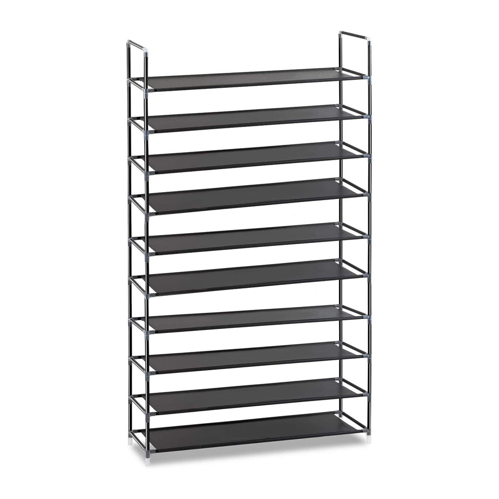 10 Tiers Shoe Rack Non-Woven Fabric Shoe Organizer, Shoe Storage Tower Cabine...
