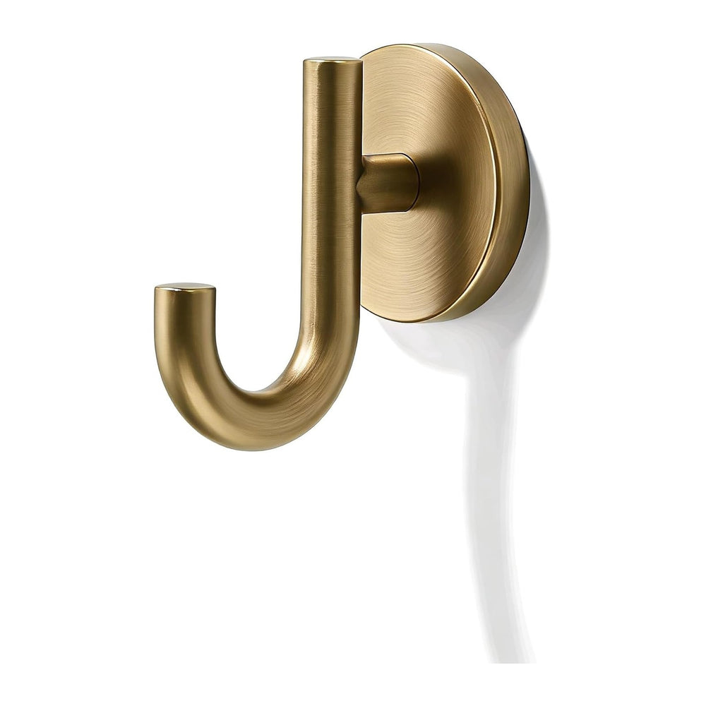 3 Pack 3 Inch Zinc Alloy Champagne Bronze Towel Hooks for Bathroom