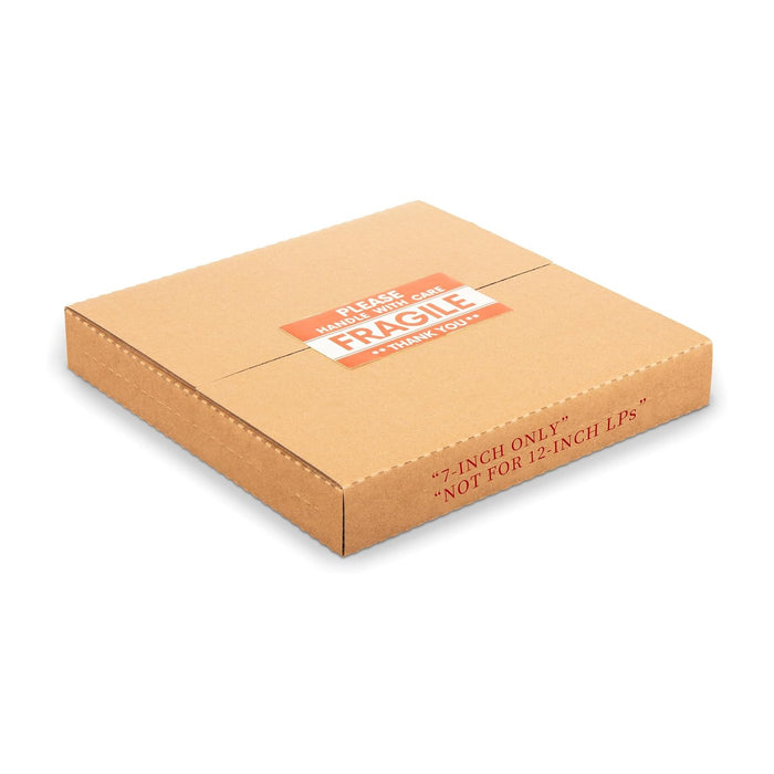 45 RPM 7-inch Record Mailers, 7.5x7.5x1 Inch Mailing Box, 50 Pack