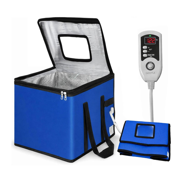 74l Large Foldable Proofing Box,Bread Proofer Blue 16.5 * 16.5 * 16.5in
