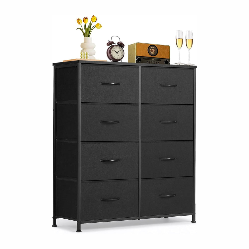 8-Drawer Dresser for Bedroom, Anti-Tip Tall Storage Organizer