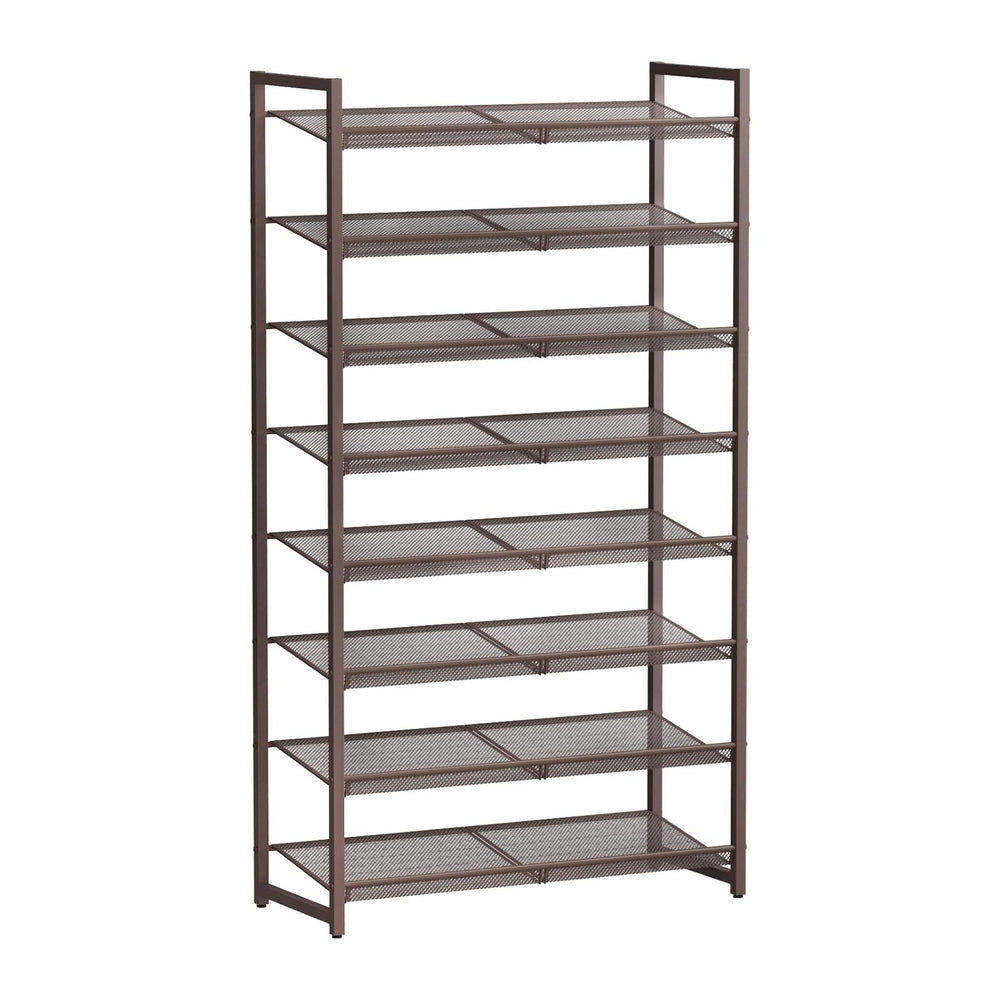 8Tier Metal Tall Shoe Rack,Large Shoe Rack for Closet,entryway,Garage, with A...
