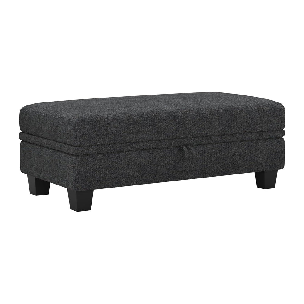 Belffin 45.9" Storage Ottoman Bench Oversized Ottoman for Footrest Uphol...